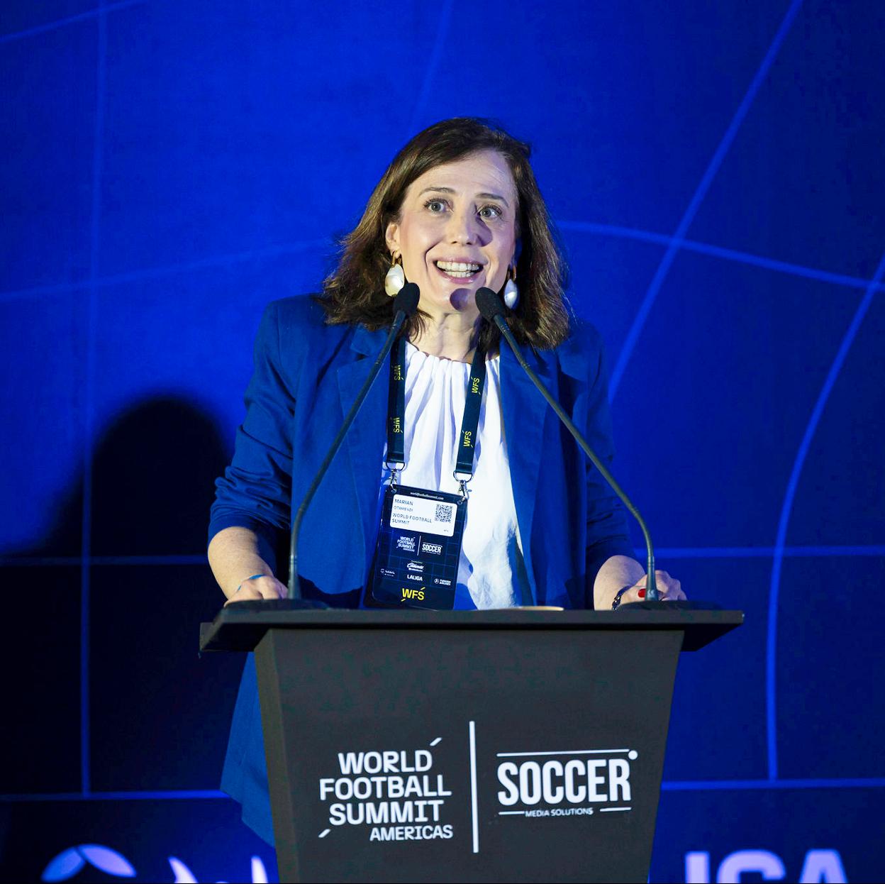 Mirian Otamendi, directora general de World Football Summit./CORTESÍA