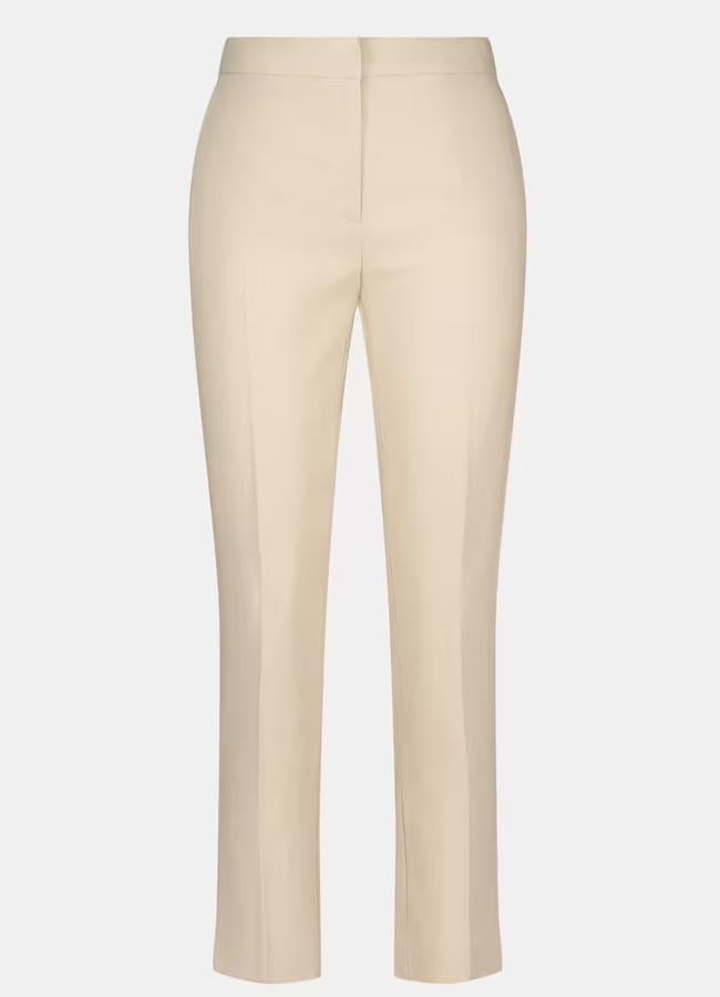 Pantalones de lino beige de Easy Wear.