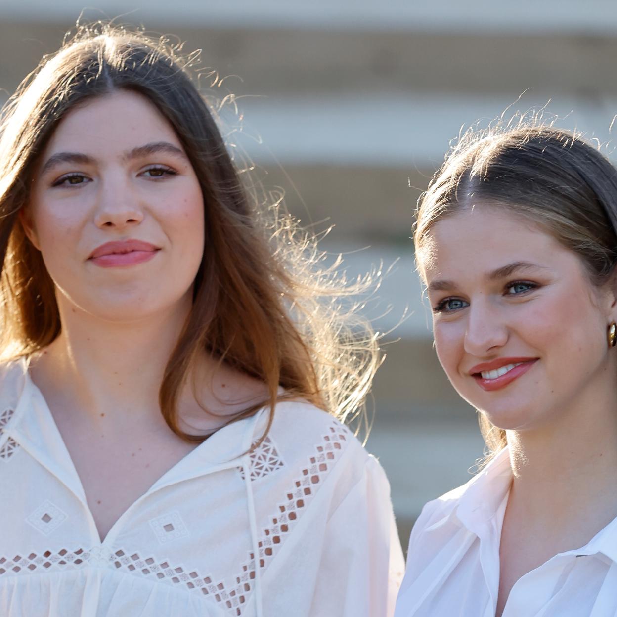 Leonor y Sofía./gtres