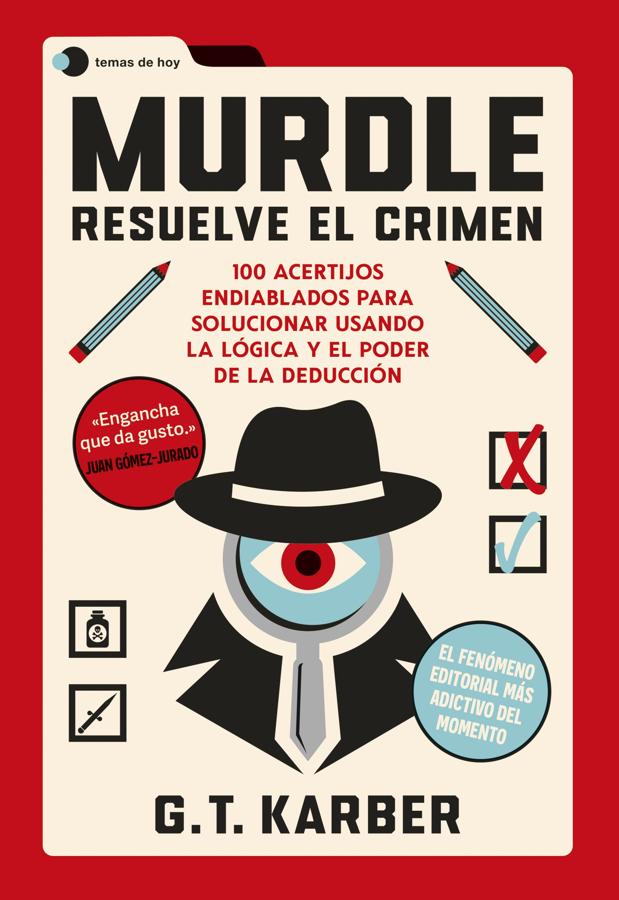 Portada de Murdle: Resuelve el crimen, de G. T Karber. /Temas de hoy