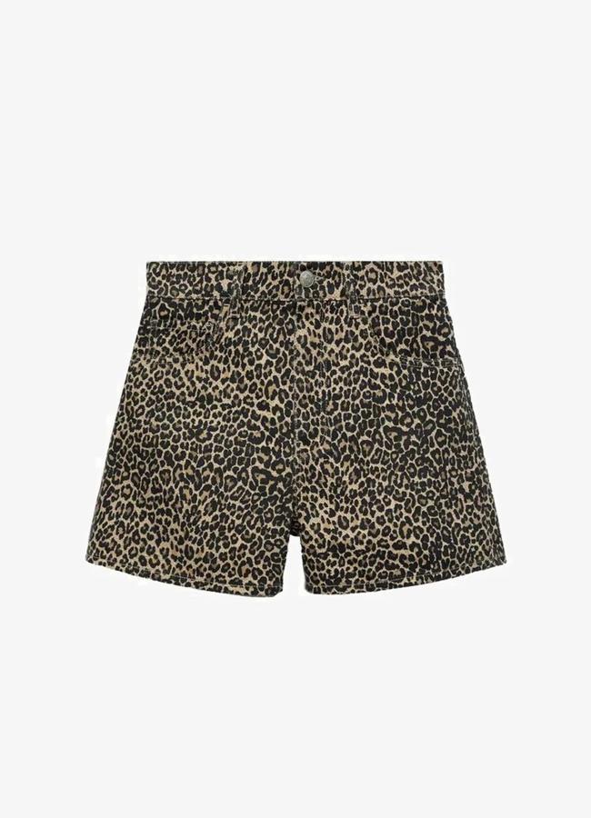 Bermudas de leopardo de Mango, 35,99 euros.