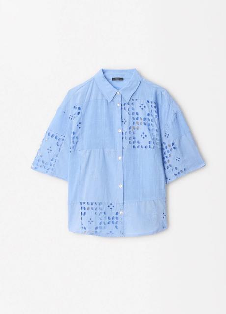 Camisa azul de Parfois (35,99 euros)