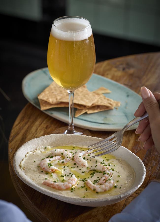 La ensaladilla lobito de gamba que se puede degustar en su menú DesTÁPAte. /DR.