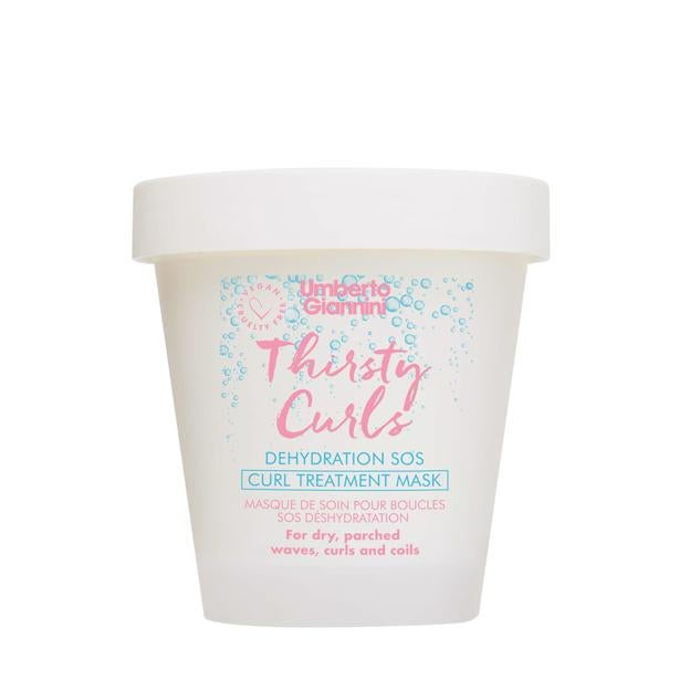 Mascarilla de tratamiento Thirsty Curls Dehydration SOS de Umberto Giannini