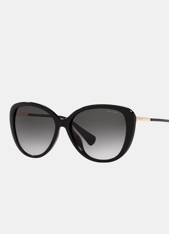 Gafas de sol en negro de Ralph Lauren.