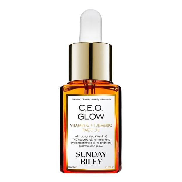 Aceite facial C.E.O. con vitamina C de Sunday Riley.