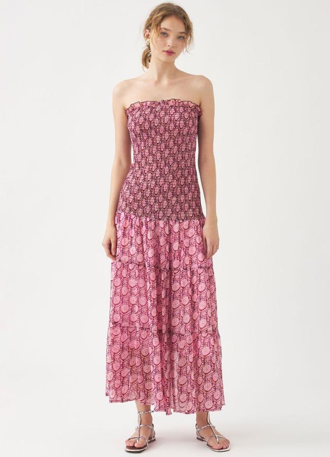 El vestido rosa de Antik Batik.