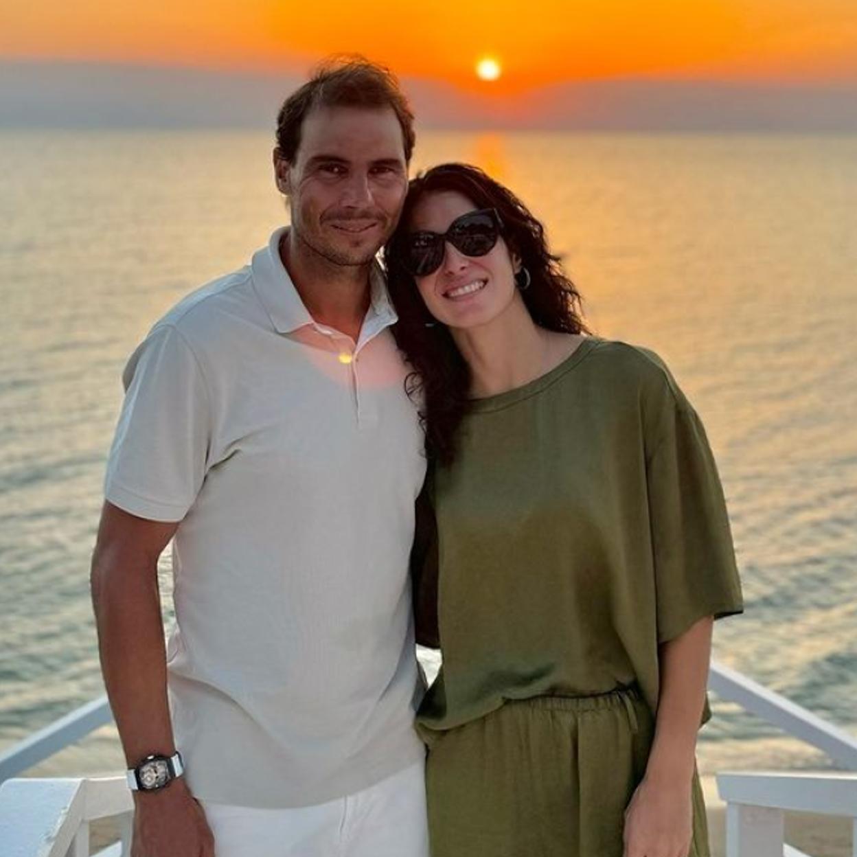 Rafa Nadal y Xisca Perelló, en una imagen de sus redes sociales. /instagram