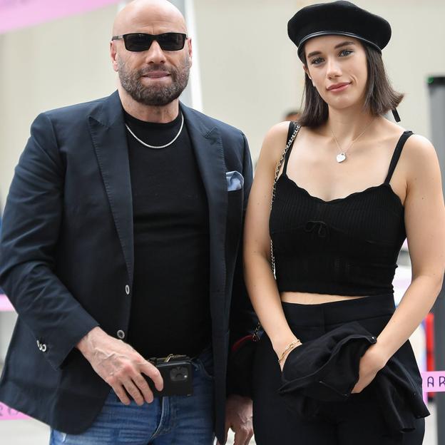 John Travolta y su hija Ella.