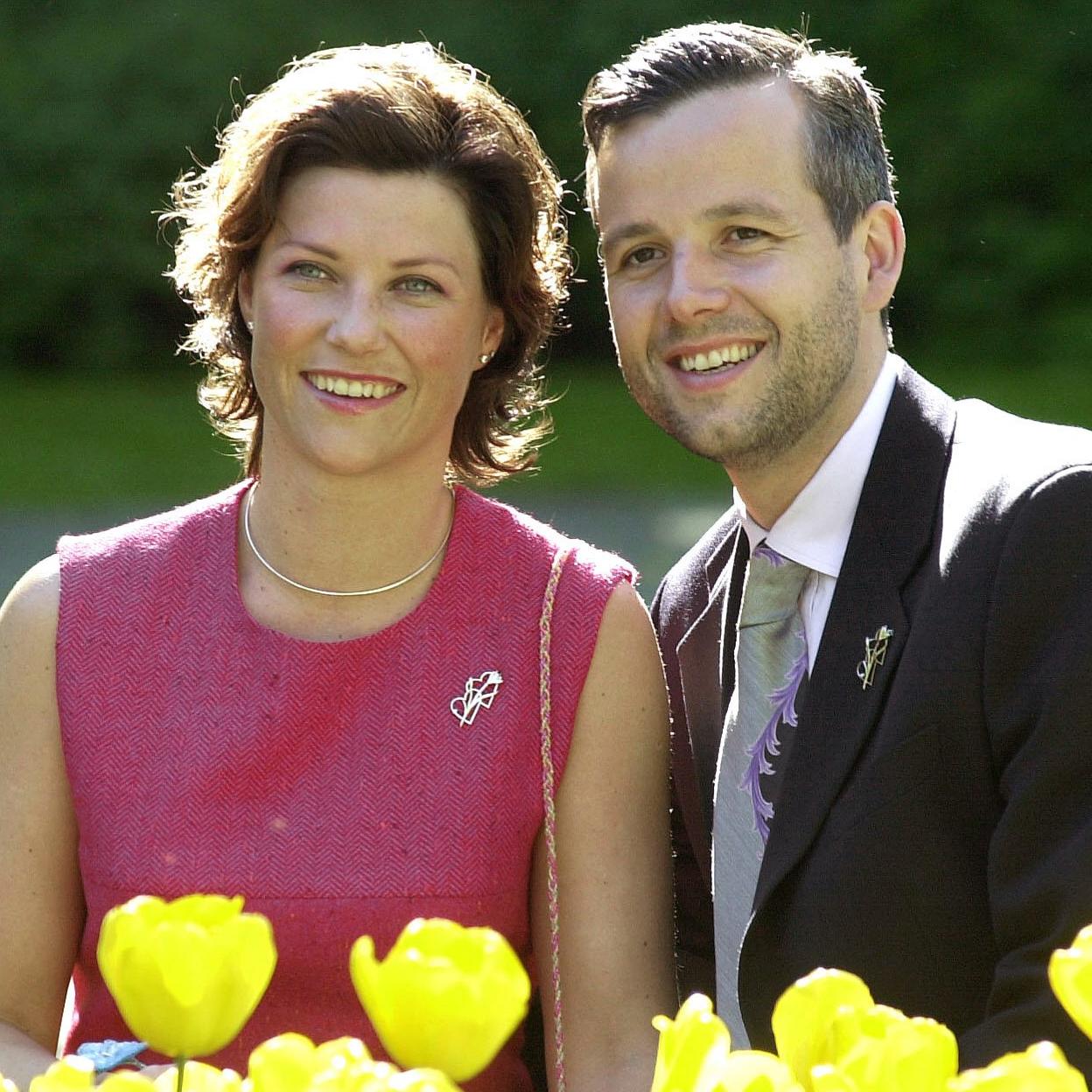 Marta Luisa de Noruega y Ari Behn en una foto de archivo antes de su boda./gtres