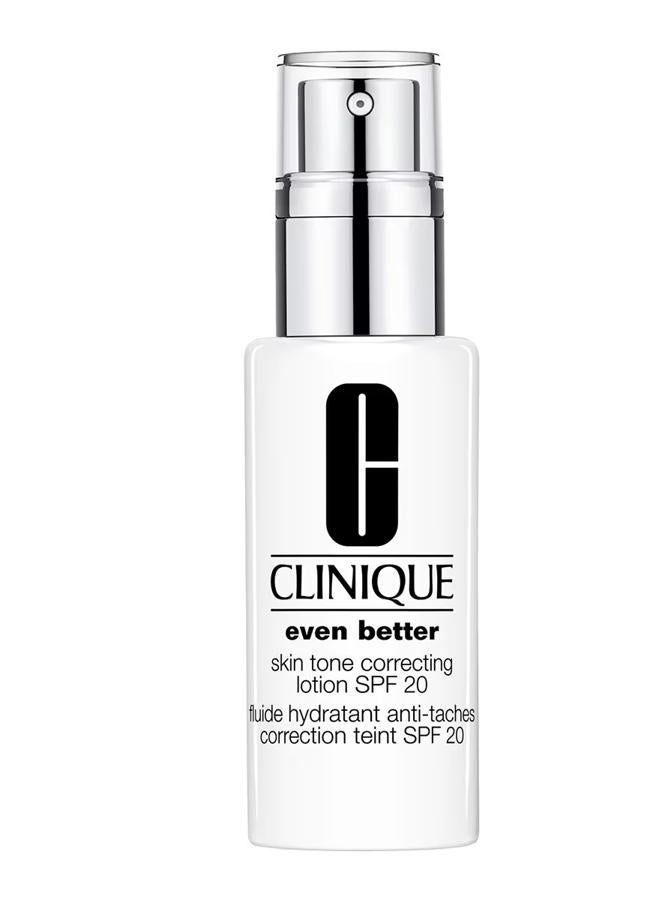 Clinique Even Better Skin Tone Correcting Moisturizer SPF 20.