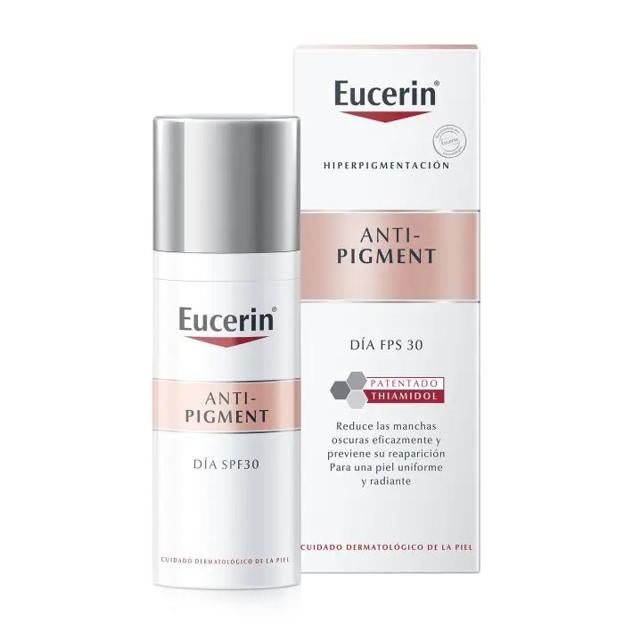 Eucerin Anti-Pigment Crema de Día SPF 30.