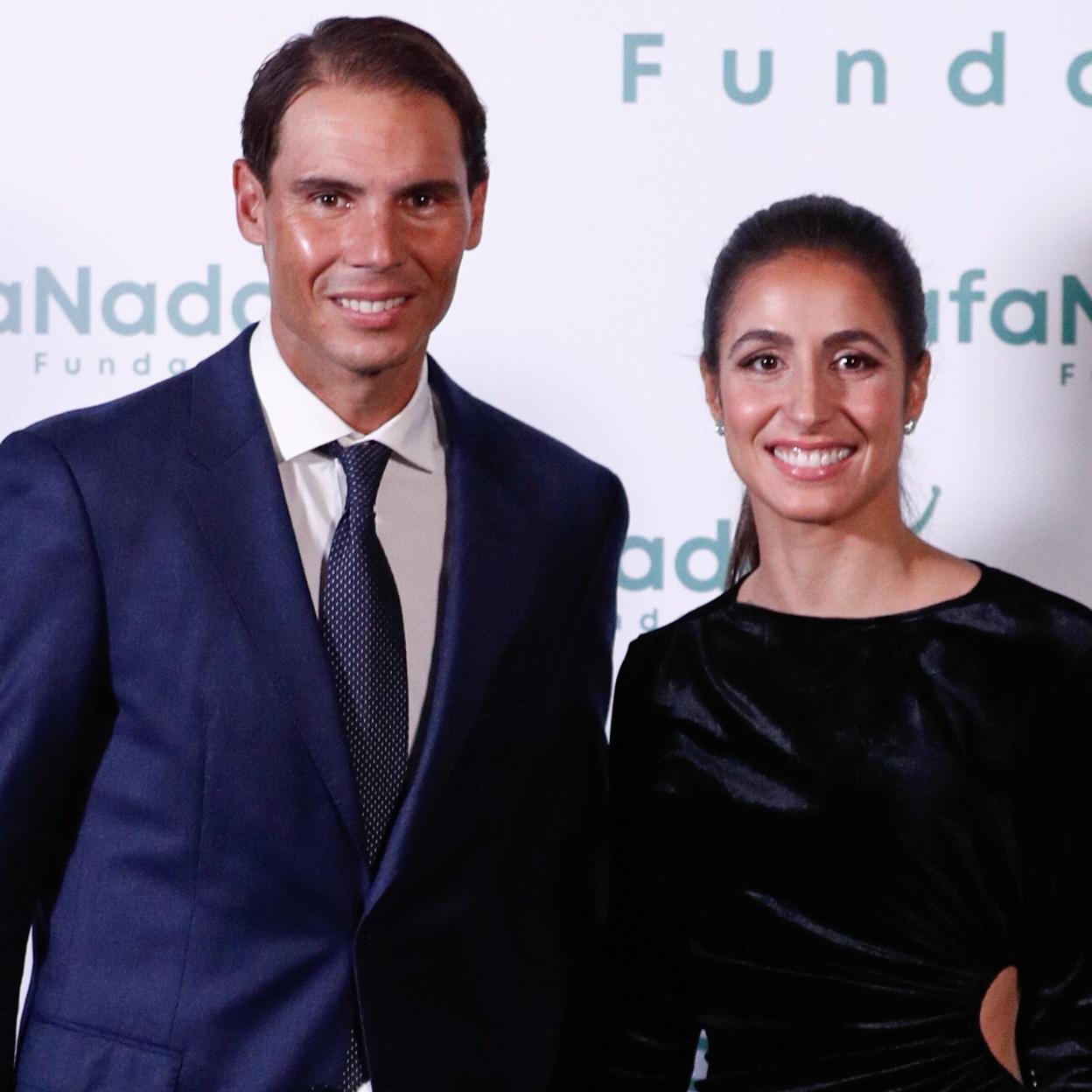 Rafa Nadal y Xisca Perelló, en un evento de su fundación. /gtres