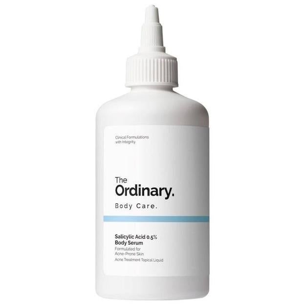 Salicylic Acid 0.5% Body Serum de The Ordinary. Precio: 20 euros