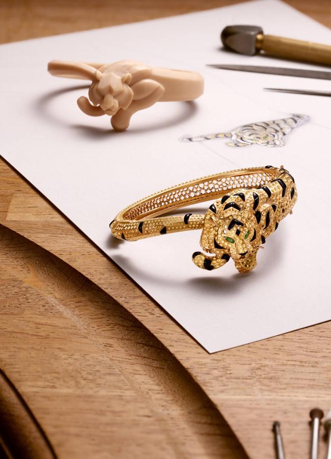 Anillo tigre de Cartier para la exposición Homo Faber 2024