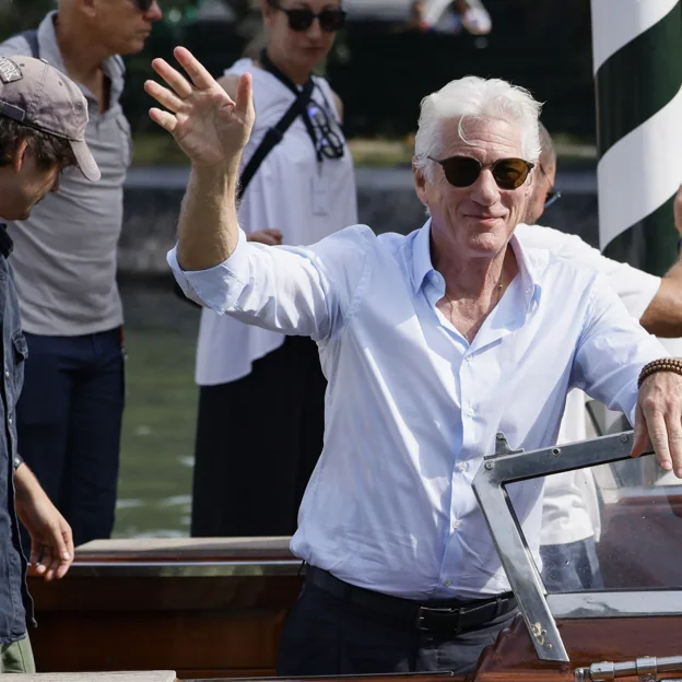 Richard Gere en el Festival de Cine de Venecia. 