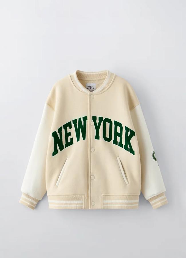 Chaqueta New York de Zara Kids.