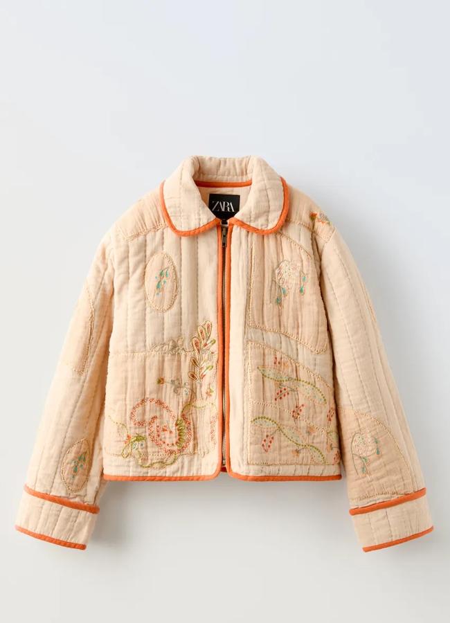 Chaqueta acolchada de Zara Kids.