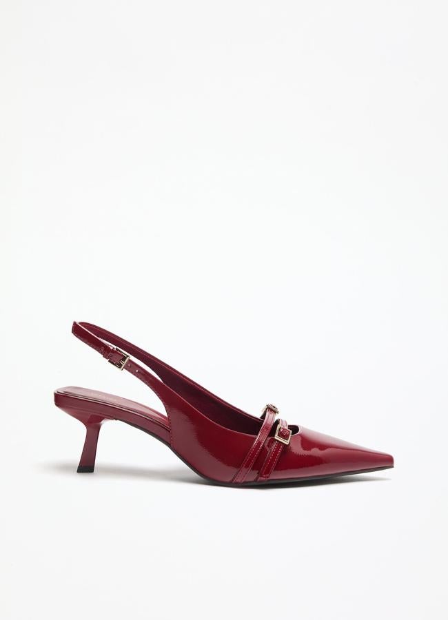 Kitten heel Lefties, 22,99 euros.