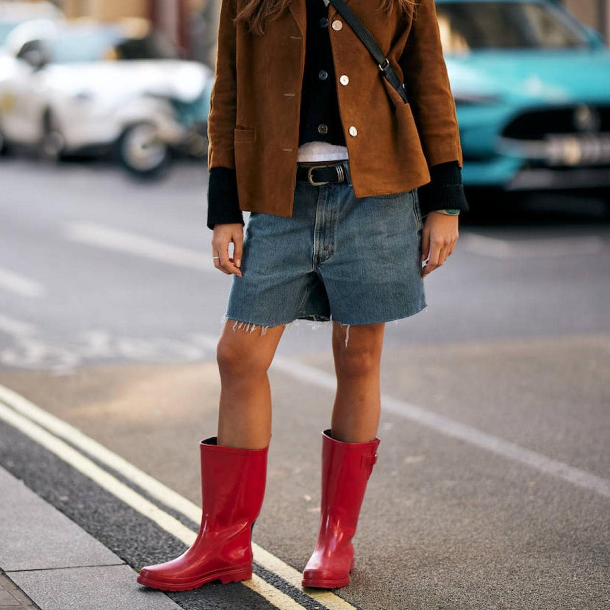 Botas de agua fashion mujer caña alta