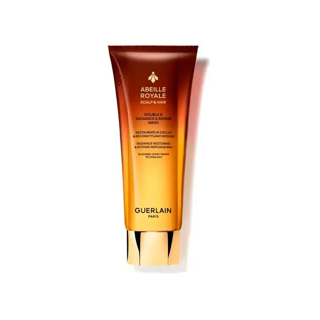 Mascarilla capilar Abeille Royale Scalp & Hair Double R Radiance de Guerlain.