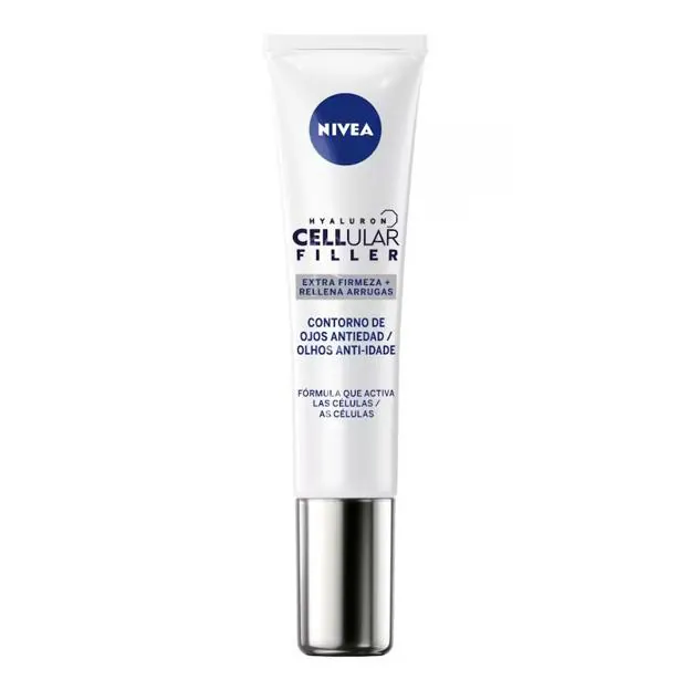 Crema para el contorno de ojos y labios de Nivea.