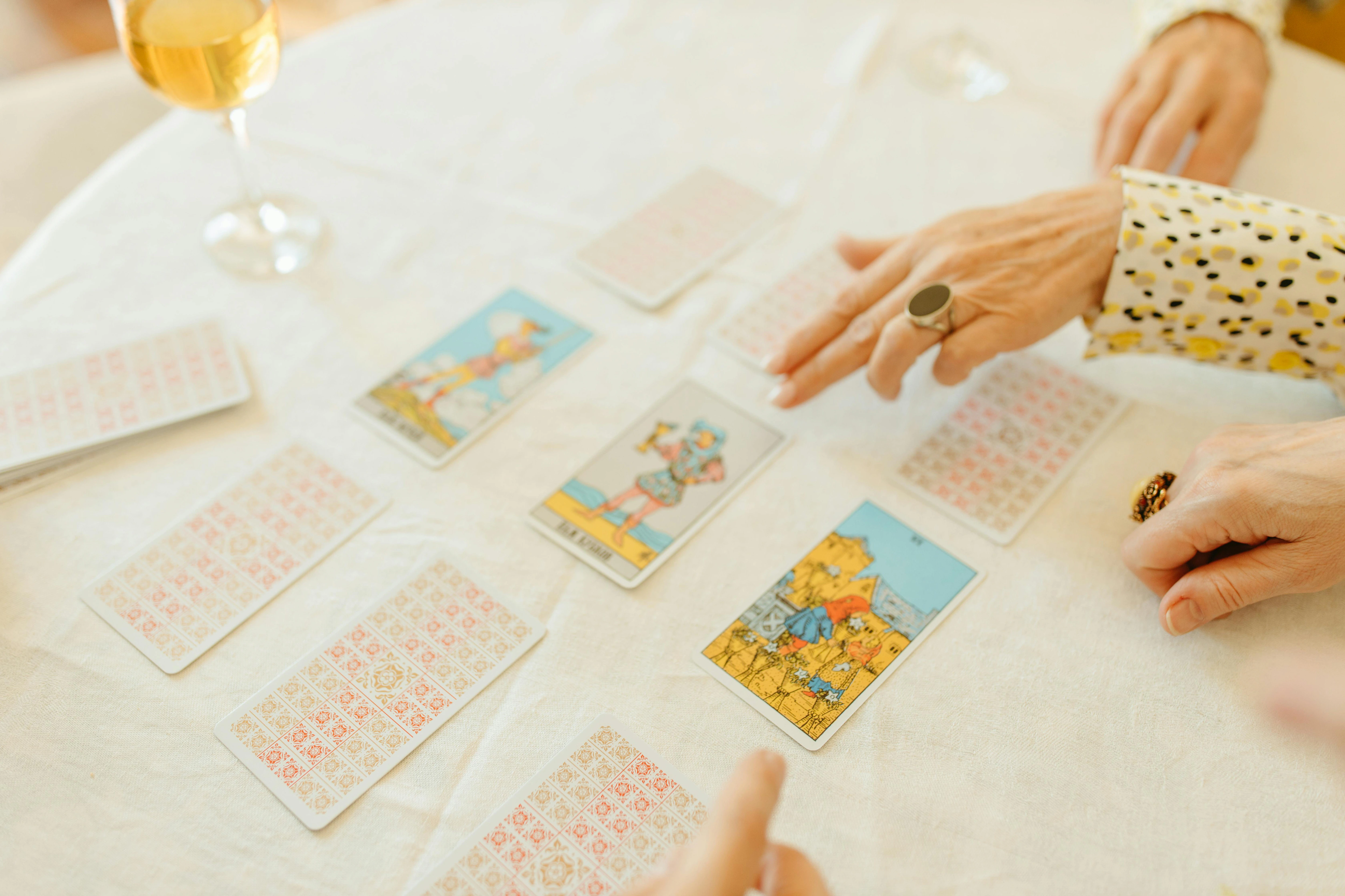 Las cartas del Tarot.