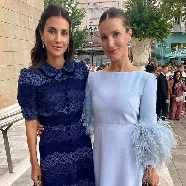 Sassa de Osma, la invitada mejor vestida en la boda de Teodora de Grecia: su look royal más especial