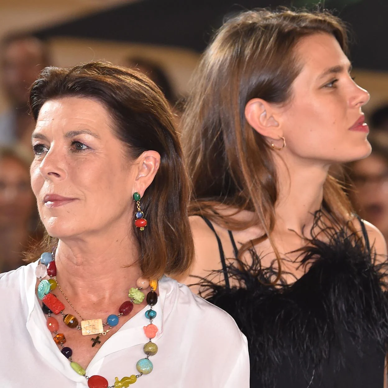 Carolina de Mónaco y su hija Carlota Casiraghi. /gtres