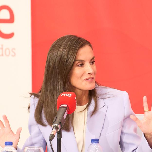 Letizia intervino en el programa de Mamen Asencio, 'Las mañanas de RNE'. 