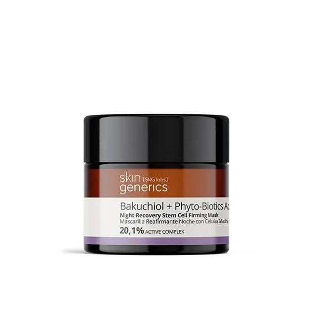 Bakuchiol+PhytoBiotics Night Recovery Firming Mask de Skin Generics. Precio: 24,95 euros