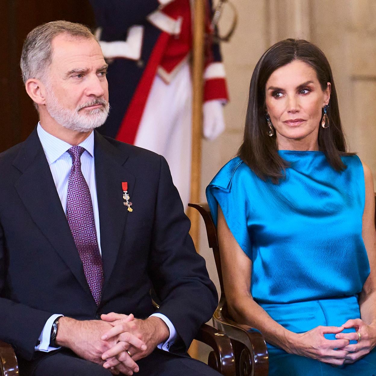 El rey Felipe y la reina Letizia. /limited pictures