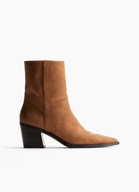 Botines de tacón de H&M (49,99 euros euros)