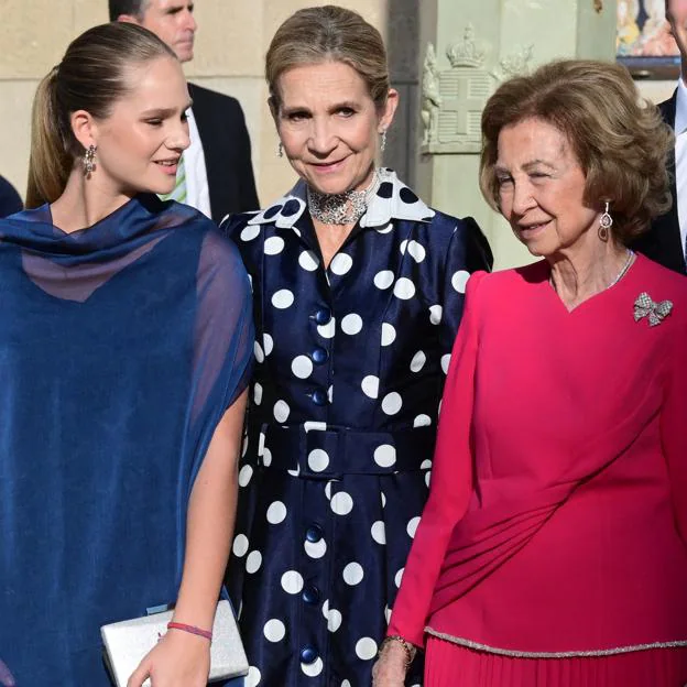 La joyas que Irene Urdangarin puede tomar prestadas del fabuloso joyero de la reina Sofía: del broche floral al colgante de rubí