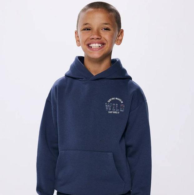 Sudadera azul marino de Springfield Kids.