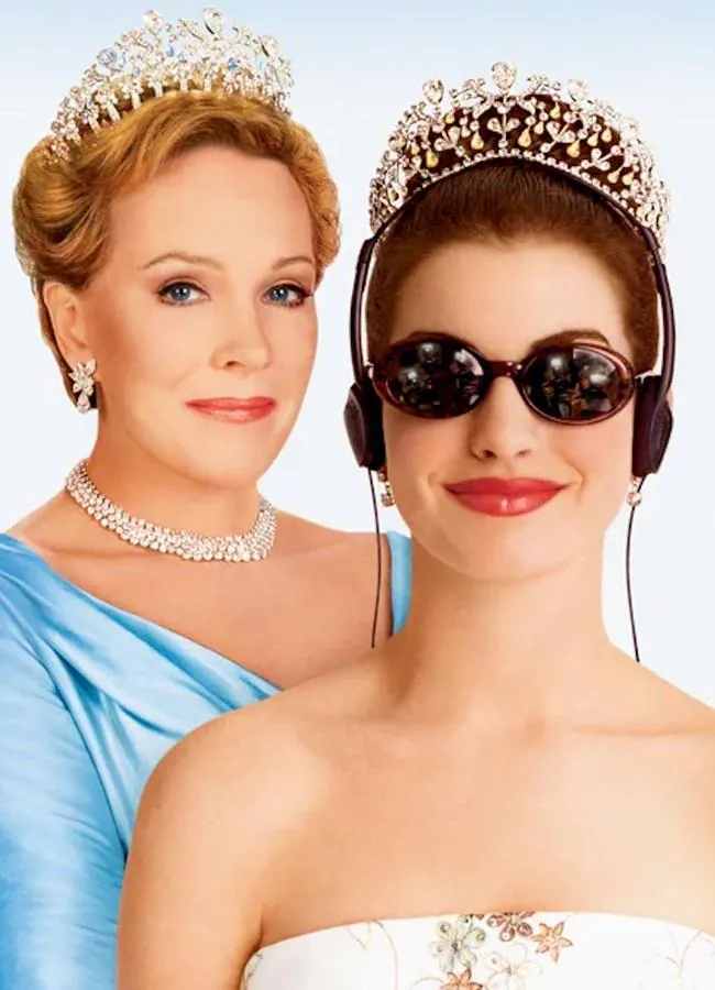 Anne Hathaway en Princesa por sorpresa (Mia Thermopolis). FUENTE: PRIME VIDEO.