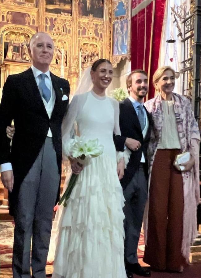 La infanta Cristina en la boda de Fernando Möller Andrada-Vanderwilde (@susanamvidal)