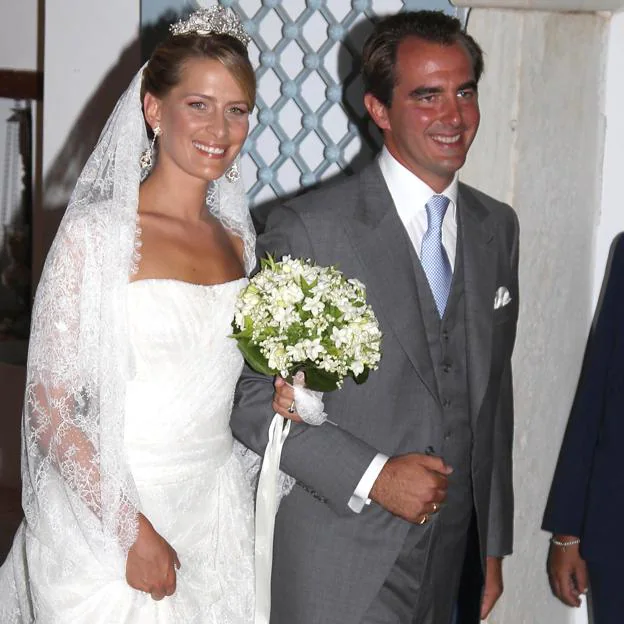 La boda de Tatiana Blatnik y Nicolás de Grecia. 