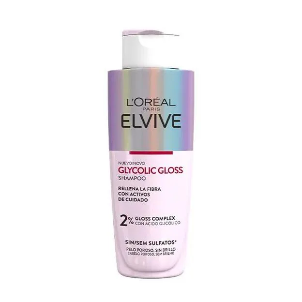 Glycolic Gloss Shampoo de L'Oréal. Precio: 4,99 euros