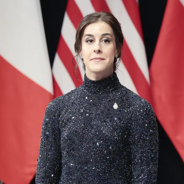 Carolina Marín, en los Premios Princesa de Asturias.