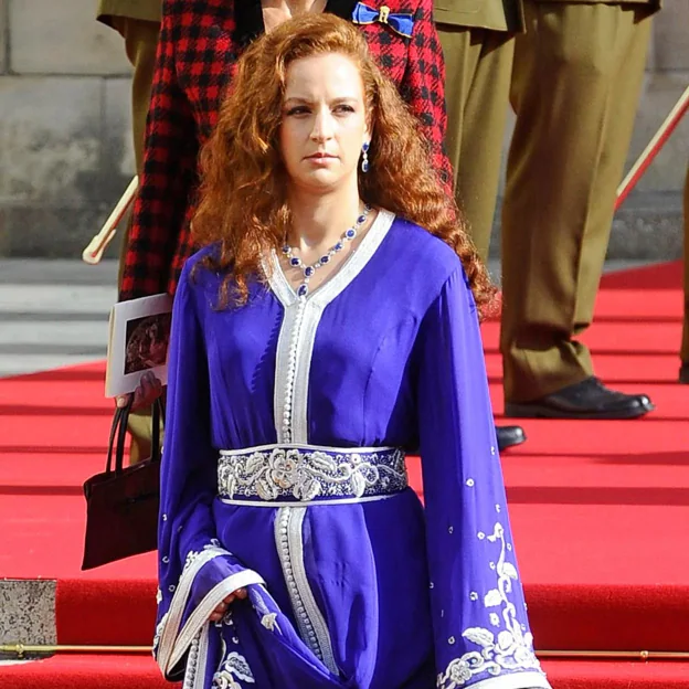 Lalla Salma, cuando aún estaba casada con Mohamed VI. 