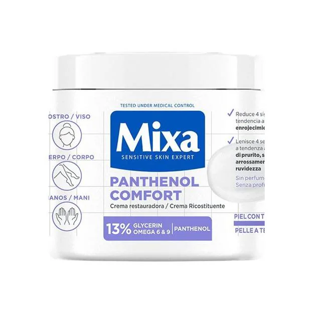 rema Restauradora Panthenol Comfort de Mixa.