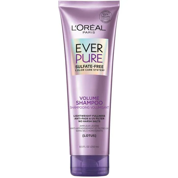 L'Oréal Paris EverPure Sulfate-Free Moisture Shampoo.