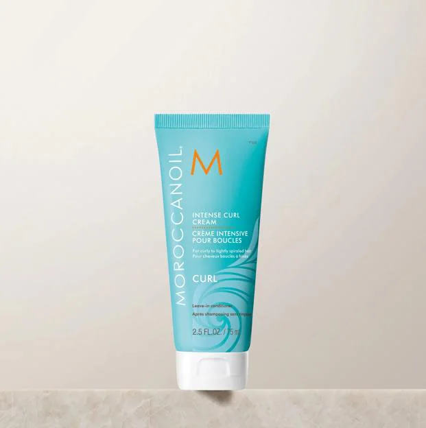 Crema de peinado Intense Curl de Moroccanoil.