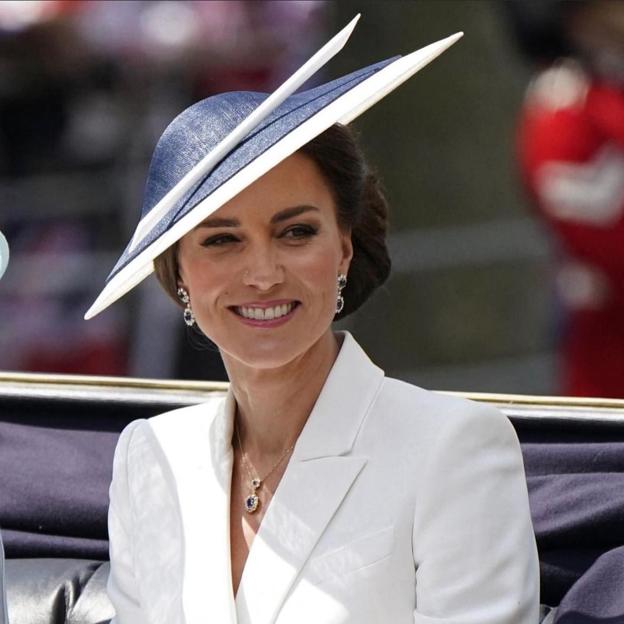 Kate Middleton con look elegante