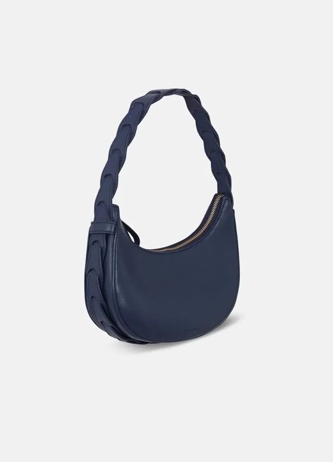 Bolso de hombro en azul de Moi & Sass.