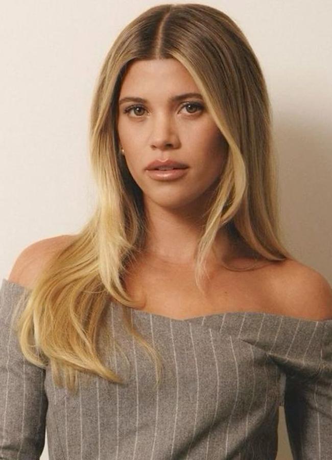 Sofia Grainge Richie con tono de pelo rubio heritage/@sofiagrainge