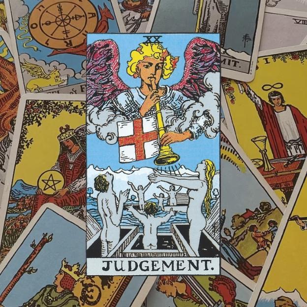 El Juicio, carta del Tarot. 