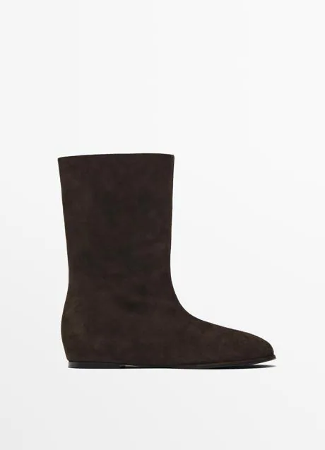 Botines planos de Massimo Dutti (149 euros)