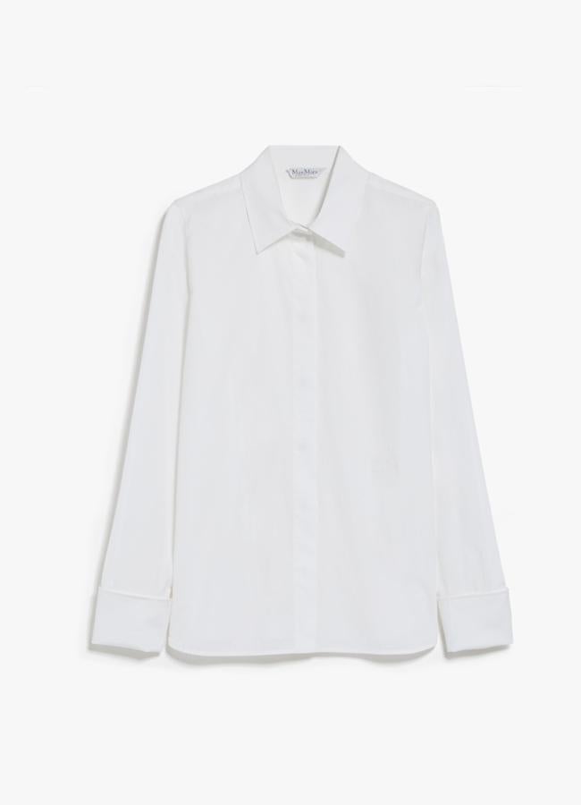 Camisa blanca de Max Mara, 325 euros.